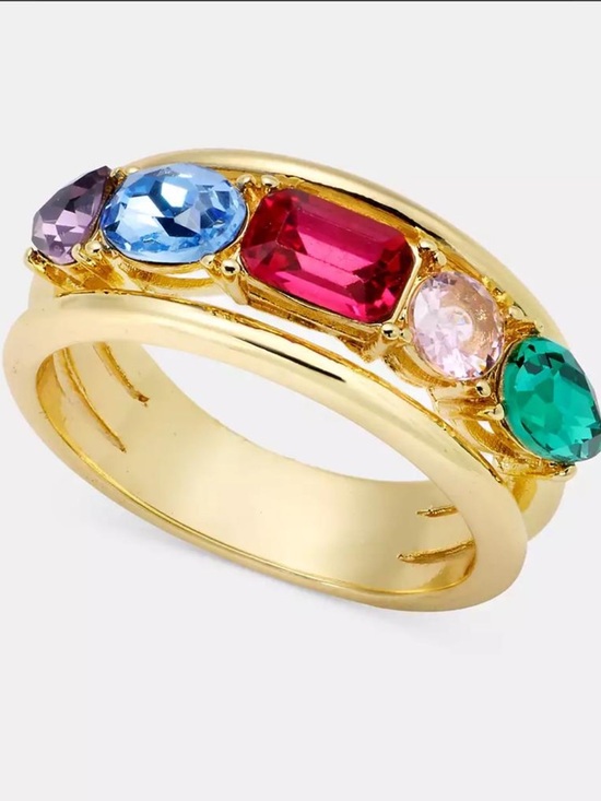 ON 34th Jewelry - On 34th Multicolor Crystal Band Ring